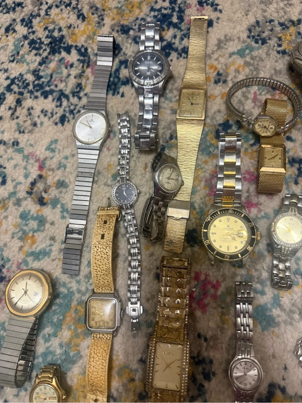 Classic Mixed Gold & Silver Men's and Women’s Watch Collection